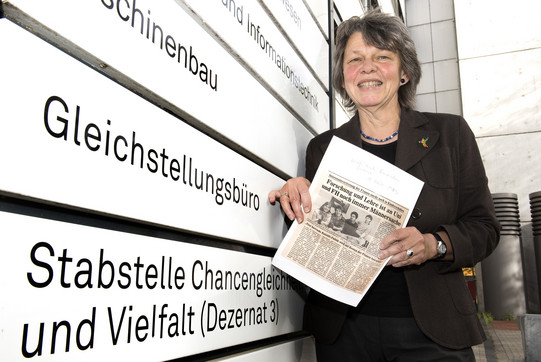 Doris Reich wurde 1988 zur ersten Frauenbeauftragten der Universität Dortmund gewählt.